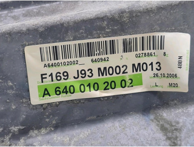 Moteur type 64094230 - Mercedes CLASSE A II PH.1 - M1-5337F