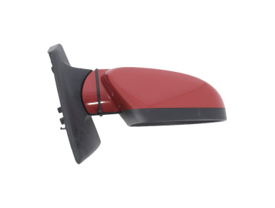 Right wing mirror - Renault CLIO III PH.2 - Rouge Clair - 7701071866 - R1-3529E