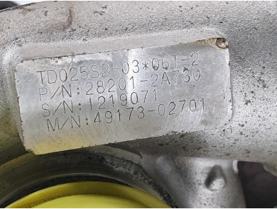 Moteur type D4FB-Z45912AZ00 - Hyundai I30 I PH.1 - G1-2488E