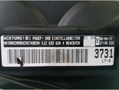 Engine type CJZG - Volkswagen POLO V PH.2 - C0-5157F