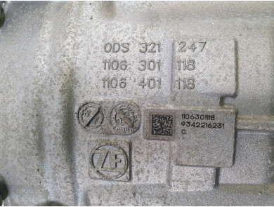 Gearbox type C0DS5 - Porsche PANAMERA II PH.1 - C0-1101S