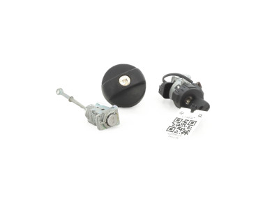 Steering lock and door key cylinders kit - Citroen C3 II PH.2 - 00004162VH - U1-4622T