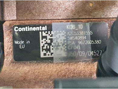 Engine type 9H05 - Peugeot 3008 I PH.1 - Q1-8718E