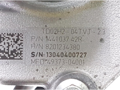 Engine type H4B400 - Dacia SANDERO II PH.1 - Z0-8468C