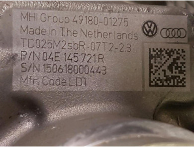 Moteur type CZCA - Audi A1 I PH.2 - Q0-8062F