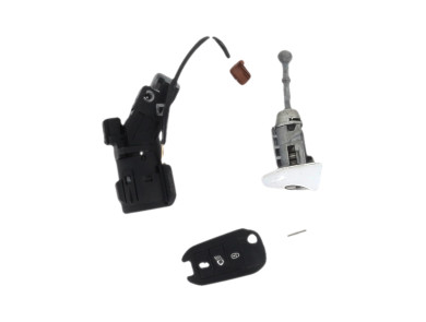 Steering lock and door key cylinders kit - Peugeot 308 II PH.1 - 1610783580 - Z0-6684X