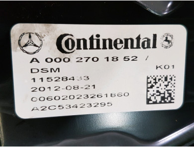 Boîte de vitesses type A2212703704 - Mercedes CLASSE CLS II PH.1 - B1-7509B