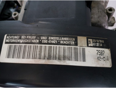 Engine type CGGB - Volkswagen POLO V PH.1 - Z1-2125U