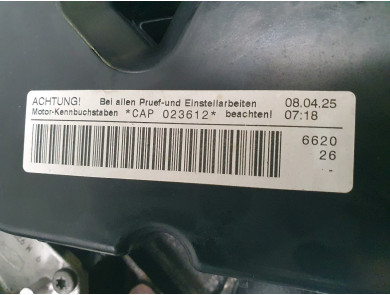 Moteur type CAPA - Audi A5 - E0-9126K