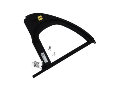 Left rear quarter window - Mercedes CLASSE A IV - Noir - 1777300100 - A1-7643M