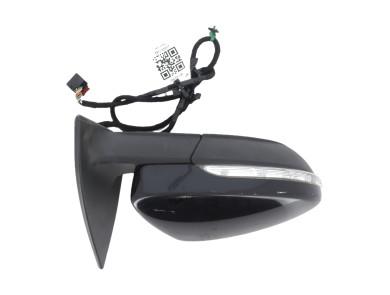 Right wing mirror - Volkswagen EOS PH.1 - Noir - 1Q1857508BM9B9 - M1-0286T