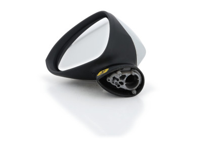 Left wing mirror - Seat IBIZA IV PH.2 - Blanc - 6J1857507H9B9 - J0-9944I