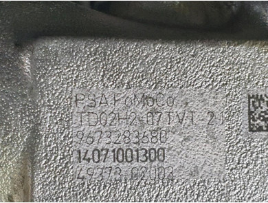 Moteur type 9H06 - Citroen C3 II PH.2 - B0-2605T
