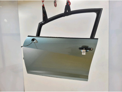 Porte avant gauche - Seat IBIZA IV PH.1 - Bleu Clair - 6J4831055 - Y0-9614X
