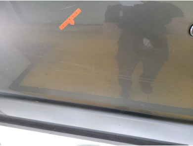 Left front door - Volkswagen PASSAT IV PH.2 - Gris Fonce - 3B4831051BE - E0-7755Y