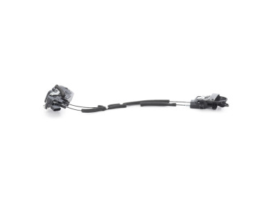 Left front door lock - Nissan MICRA IV PH.1 - Noir - 80501-1HH1B - X0-4413B