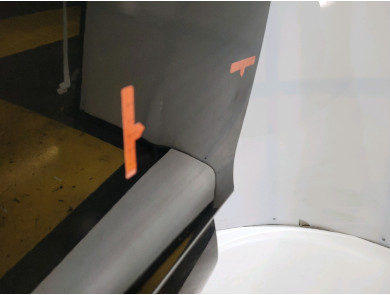 Left front door - Citroen C4 SPACETOURER - Noir - 9801572680 - E0-3982R