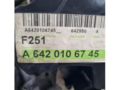 Moteur type 642950 - Mercedes CLASSE R PH.1 - L1-3937G