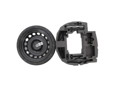 Space saver spare wheel kit used - Volkswagen POLO - 2Q0601027AR 03C