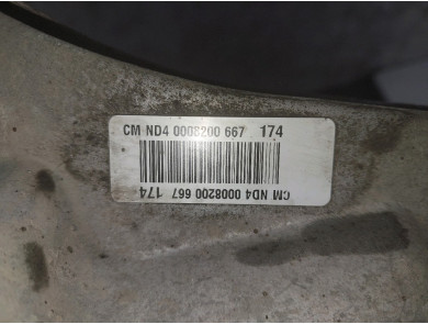 Boîte de vitesses type ND4011 - Renault MEGANE III PH.3 - H1-3817T