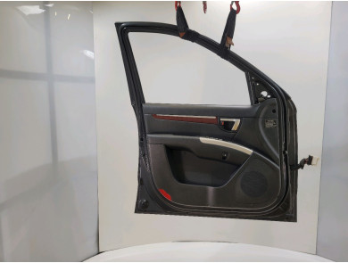 Left front door - Hyundai SANTA FE II PH.1 - Noir - 760032B030 - B1-0346Z