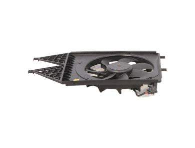 Radiator fan + mounting - Volkswagen POLO V PH.1 - 6R0959455E - W1-8903I