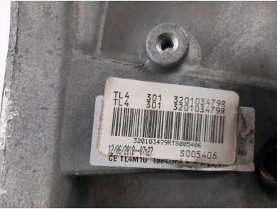 Boîte de vitesses type TL4301 - Renault KADJAR PH.1 - S1-8684T