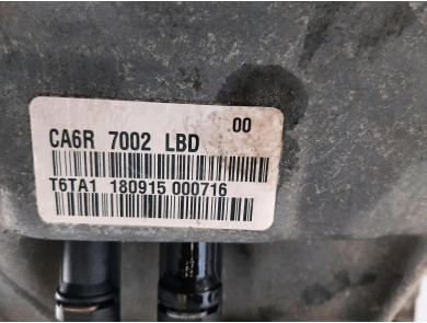 Gearbox type CA6R7002LBD - Ford FIESTA VI PH.2 - R1-7273V