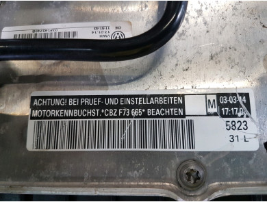 Moteur type CBZF - Seat IBIZA IV PH.2 - H0-1109X