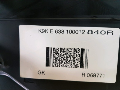 Engine type K9K638 - Renault CLIO IV PH.2 - N1-8055B