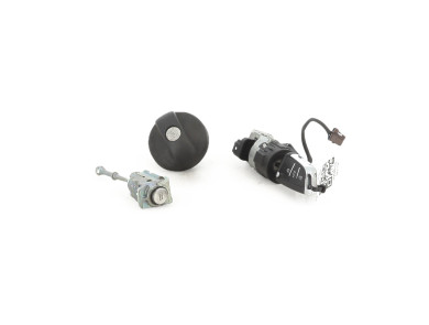 Steering lock and door key cylinders kit - Citroen DS3 I PH.1 - 9806016180 - C0-3904N