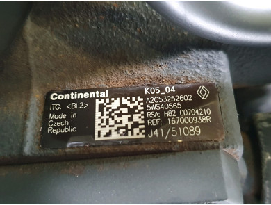 Engine type K9K410 - Nissan JUKE I PH.1 - M1-8541K
