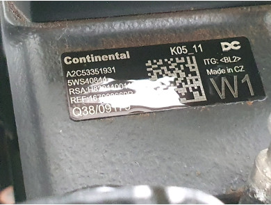 Engine type K9K656 - Renault MEGANE IV PH.1 - R1-7092K