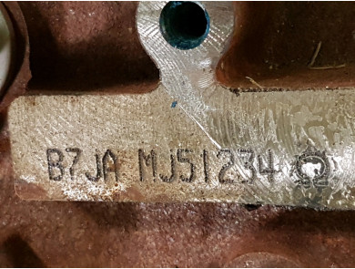 Engine type B7JA - Ford PUMA II - W1-1419J