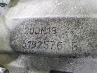 Gearbox type 20DM18 - Peugeot 206 SW - U1-7064Q