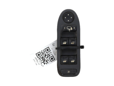 Left window-lift switch panel used - Citroen C5 - 00006554HQ