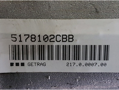Gearbox type GETRAG-CBB - BMW SERIE 1 I PH.2 - C1-8176I