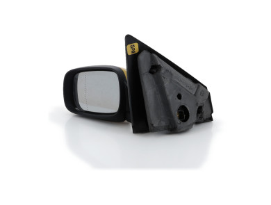 Left wing mirror - Renault MEGANE II PH.2 - Noir - 7701068376 - Q1-7624M