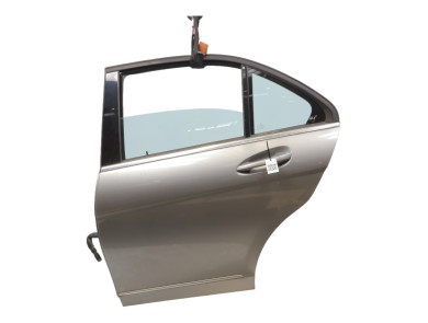 Porte arrière gauche - Mercedes CLASSE C III PH.1 - Gris Clair - 2047302100 - E1-6624A