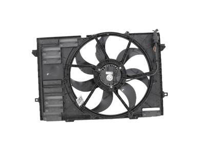 Radiator fan + mounting used - Volkswagen TRANSPORTER - 7LA121205