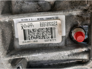 Gearbox type TL4125 - Nissan JUKE I PH.2 - S1-6860F