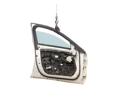 Left front door - Mercedes CLASSE C IV PH.1 - Blanc - 2057200105 - V1-4555F