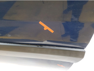 Left front door - Peugeot EXPERT II - Bleu Fonce - 9002X4 - E1-1853Q