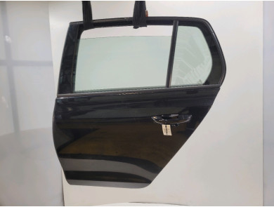 Rear left door - Volkswagen GOLF VI - Noir - 5K6833055K - Y2-6860P