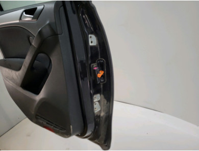 Rear left door - Volkswagen GOLF VI - Noir - 5K6833055K - Y2-6860P