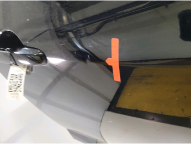Right front door - Toyota RAV4 III PH.1 - Noir - 6700142120 - C2-6521B