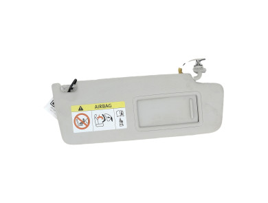 Right sun visor used - Volkswagen POLO - 2G0857552J 3FD