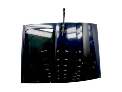 Right rear sliding door - Peugeot EXPERT II - Bleu Fonce - 9008Q4 - B2-6789Q