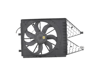 Radiator fan + mounting - Volkswagen POLO V PH.1 - 6R0959455E - M1-8844P
