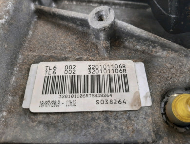 Gearbox type TL6002 - Renault MEGANE IV PH.1 - P1-8004U